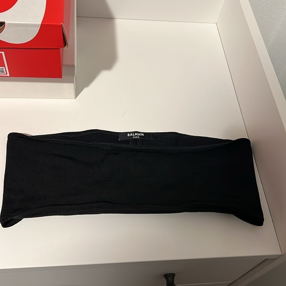 Balmain Tube top. Like New. Worn once. Size 38 - Picture 4 of 4